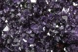 Sparkling Amethyst Geode with Metal Stand - Uruguay #372879-1